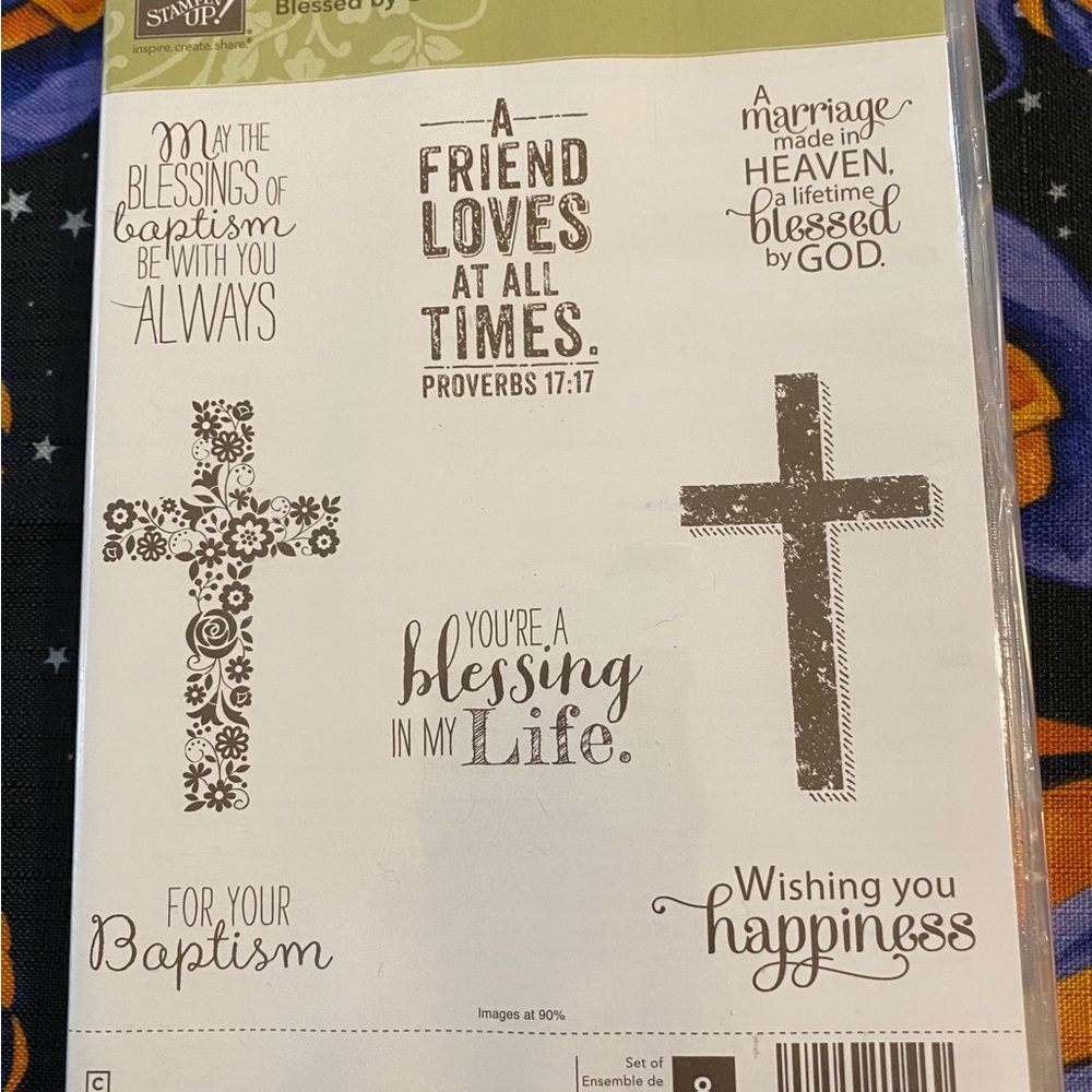 Stampin Up! Blessed By God Stamp Set
